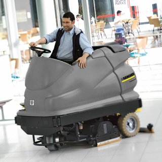 Karcher Medium Ride-on Scrubber Dryer (BR100/250)